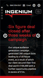 Mobile Screenshot of ingenium-ids.org